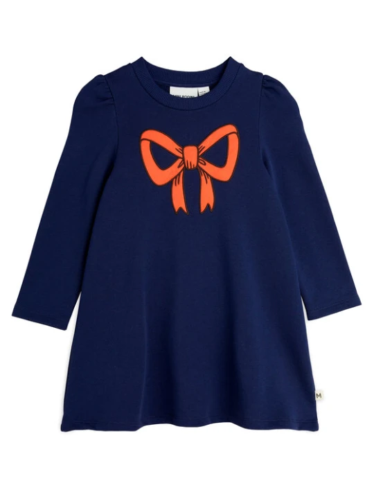 Zdjęcie produktu MINI RODINI Sukienka codzienna Bow 2515011360 Granatowy Regular Fit