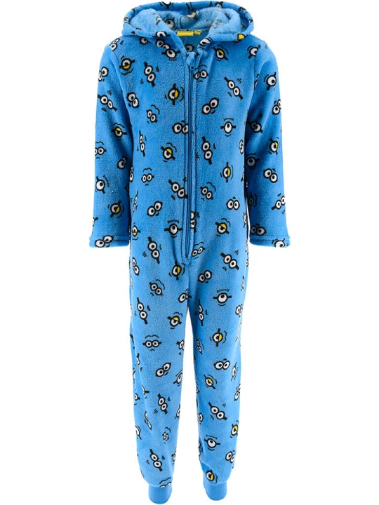 Zdjęcie produktu Minions Kombinezon polarowy "Minionki" w kolorze niebieskim rozmiar: 98