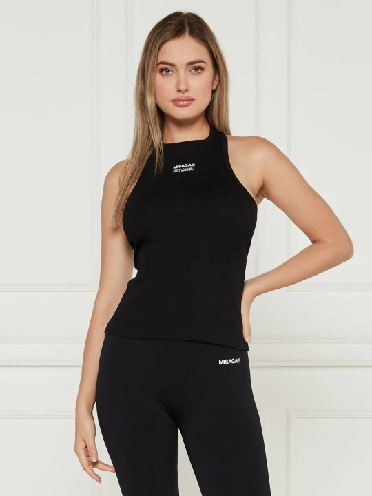 Zdjęcie produktu MISAGA Top | Slim Fit czarny