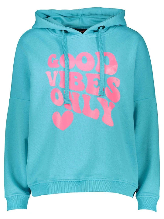 Zdjęcie produktu miss goodlife Bluza w kolorze błękitnym rozmiar: S