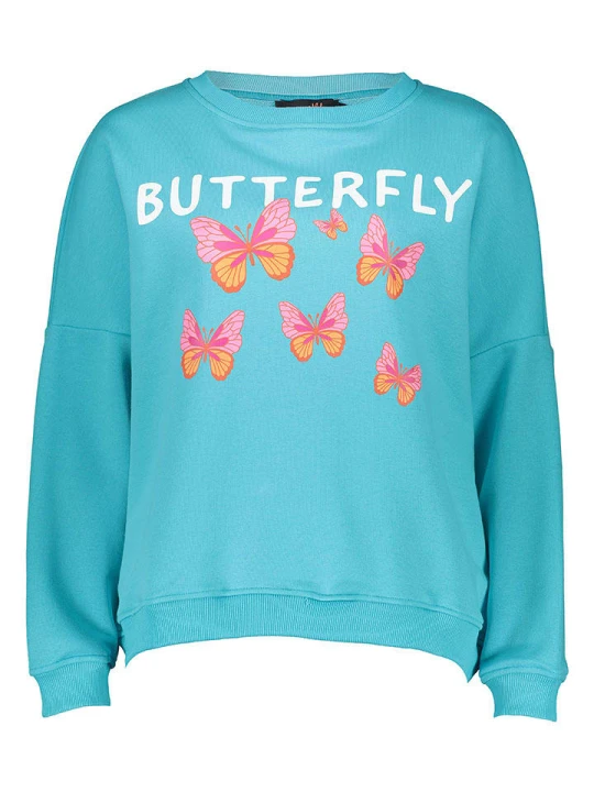 Zdjęcie produktu miss goodlife Bluza w kolorze błękitnym rozmiar: L