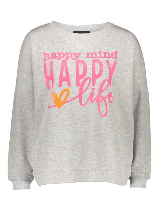 Zdjęcie produktu miss goodlife Bluza w kolorze jasnoszarym rozmiar: M