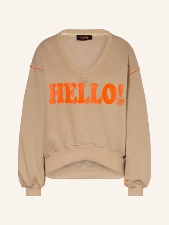 Zdjęcie produktu Miss Goodlife Bluza Z Kamieniami Ozdobnymi beige