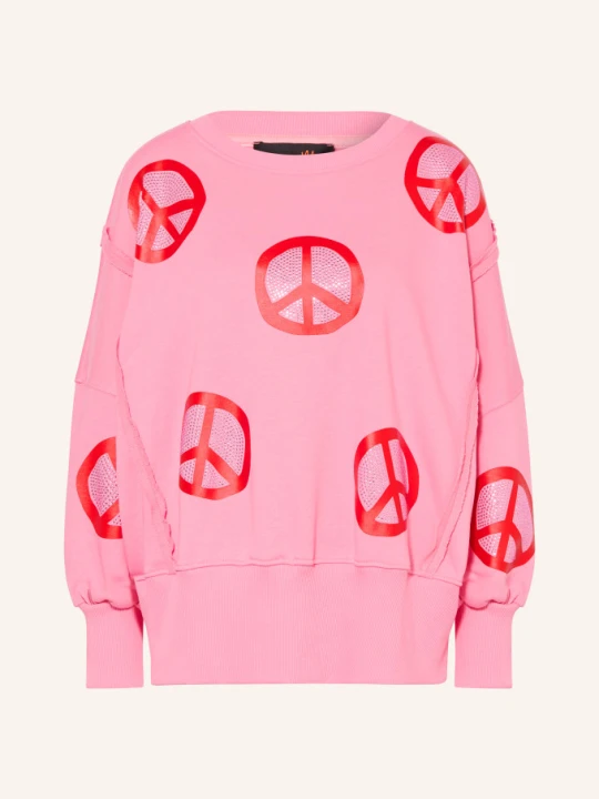 Zdjęcie produktu Miss Goodlife Bluza Z Kamieniami Ozdobnymi pink
