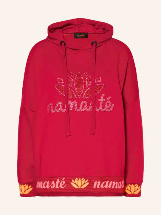 Zdjęcie produktu Miss Goodlife Bluza Z Kapturem Z Kamieniami Ozdobnymi rot