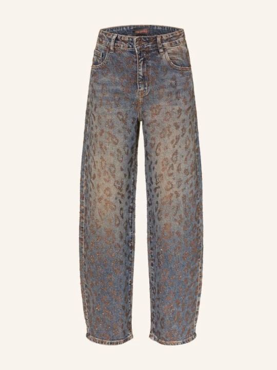 Zdjęcie produktu Miss Goodlife Jeansy Typu Barrel Z Kamyczkami grau 29 GREY