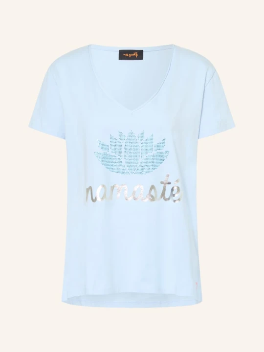 Zdjęcie produktu Miss Goodlife Koszulka Z Kryształkami blau