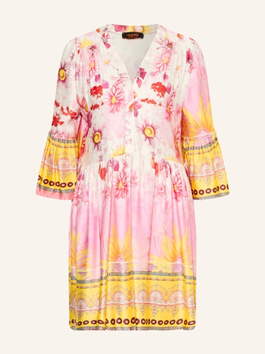 Zdjęcie produktu Miss Goodlife Satyna Sukienka Z Rękawem 3 / 4 rosa różowy
