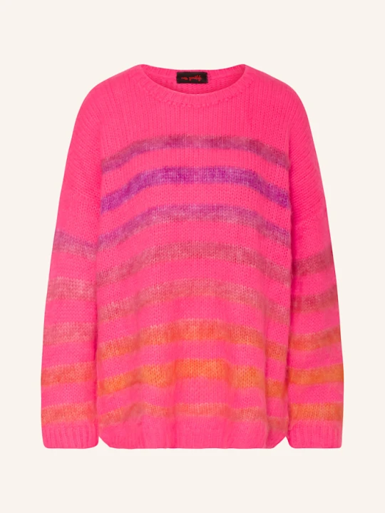 Zdjęcie produktu Miss Goodlife Sweter Z Dodatkiem Alpaki pink