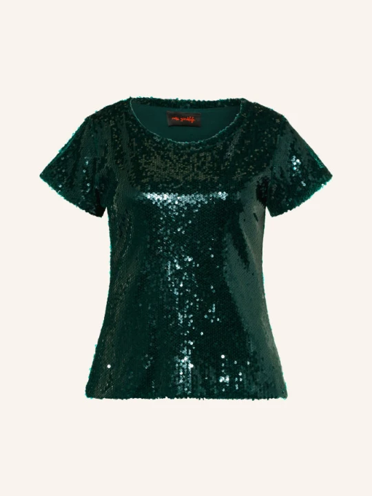 Zdjęcie produktu Miss Goodlife T-Shirt Glamour Glow Z Cekinami gruen CIEMNOZIELONY