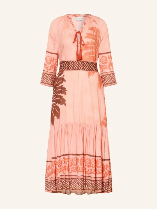 Zdjęcie produktu Miss June Sukienka Aida Palme Z Rękawami 3 / 4 orange
