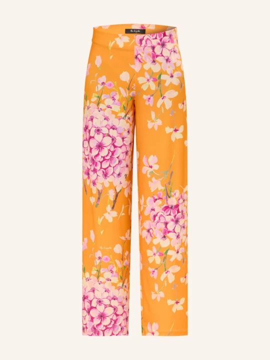 Zdjęcie produktu Miss Lagotte Spodnie Z Materiału Typu Marlene orange