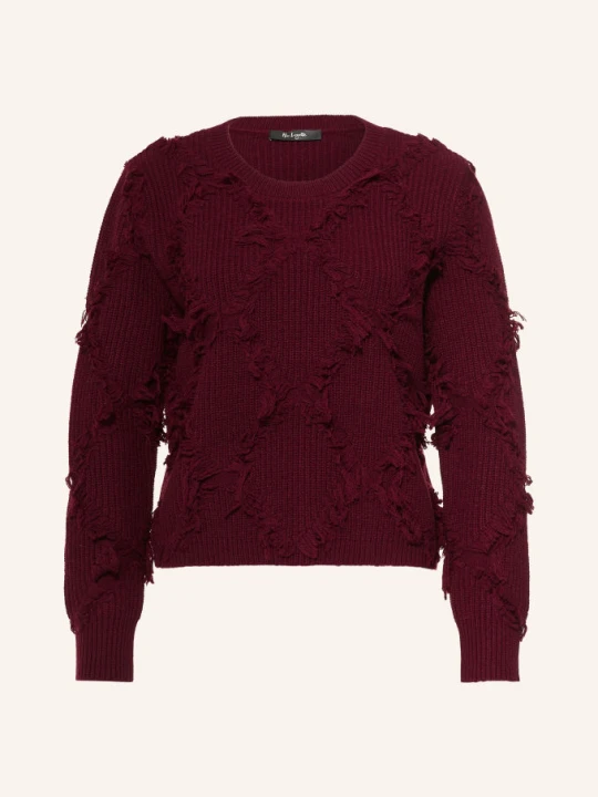 Zdjęcie produktu Miss Lagotte Sweter rot CIEMNOCZERWONY