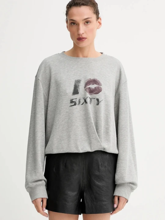 Zdjęcie produktu Miss Sixty bluza z domieszką wełny szary