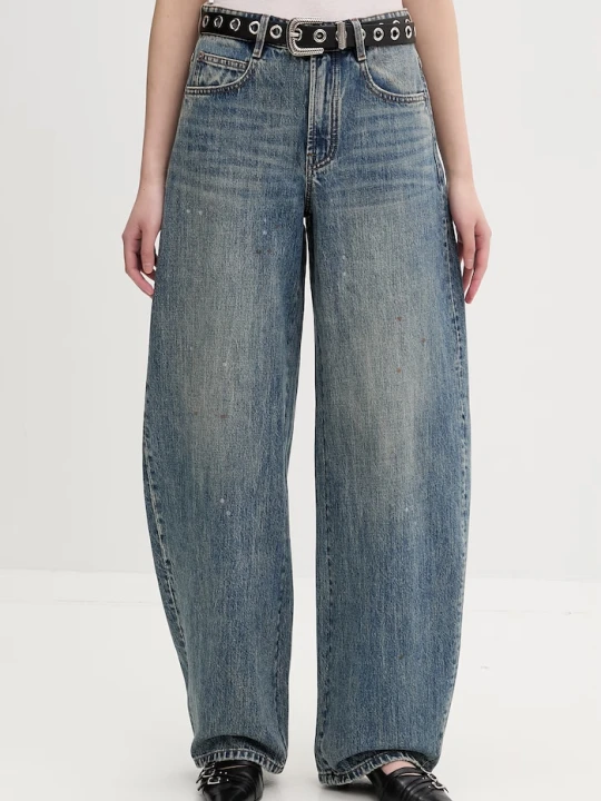 Zdjęcie produktu Miss Sixty jeansy relaxed fit damskie niebieski