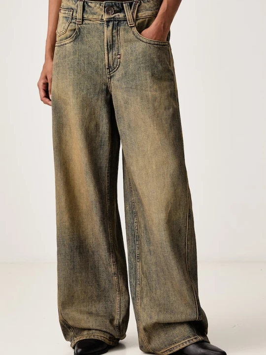 Zdjęcie produktu Miss Sixty jeansy wide leg damskie niebieski