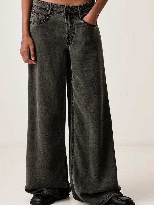 Zdjęcie produktu Miss Sixty jeansy wide leg damskie szary