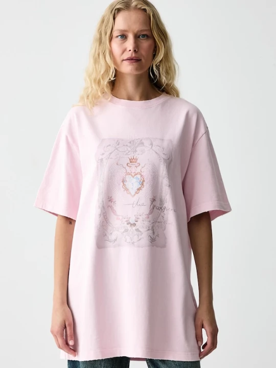 Zdjęcie produktu Miss Sixty T-shirt damski bawełniany różowy