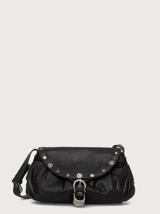 Zdjęcie produktu Miss Sixty torebka crossbody damska skórzana czarny