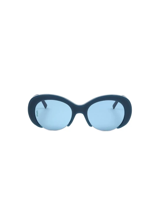 Zdjęcie produktu Missoni Damskie okulary przeciwsłoneczne w kolorze błękitno-morskim rozmiar: 52
