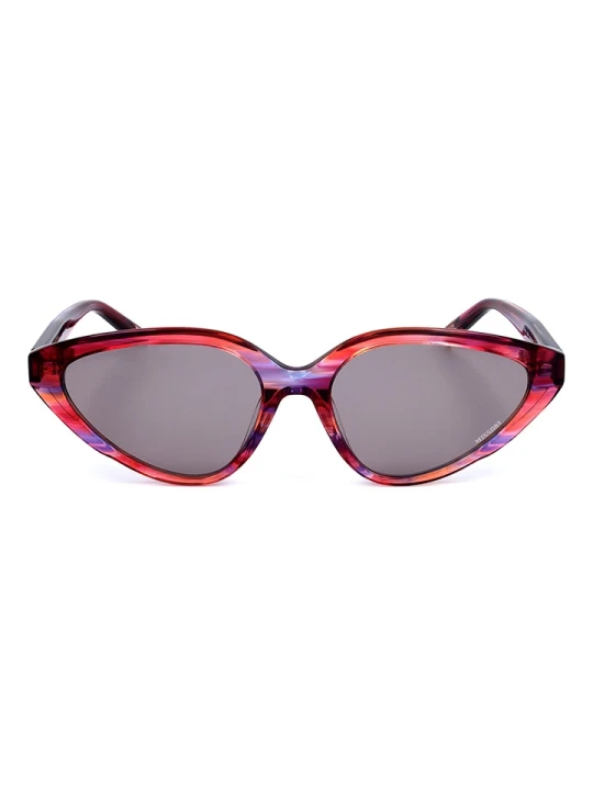 Zdjęcie produktu Missoni Damskie okulary przeciwsłoneczne w kolorze czerwono-fioletowo-szarym rozmiar: 56