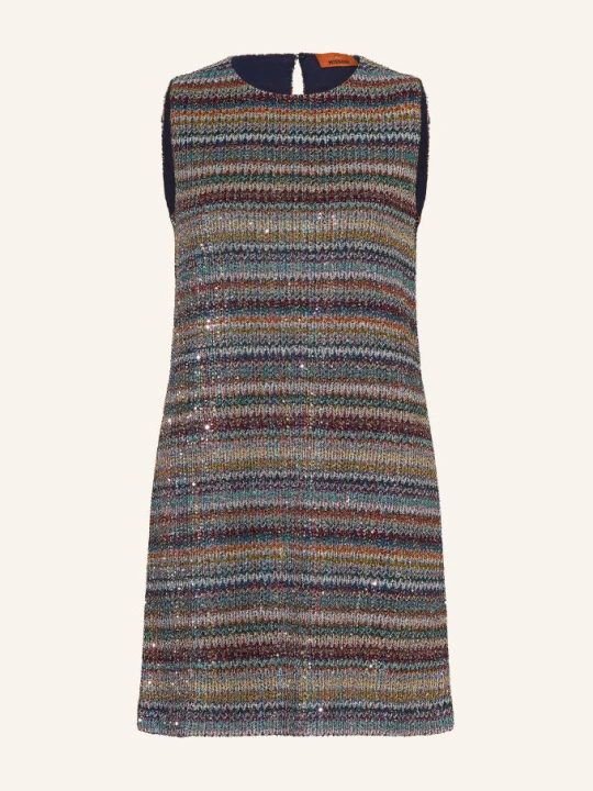 Zdjęcie produktu Missoni Dzianinowa Sukienka Z Cekinami I Błyszczącą Przędzą grau szary