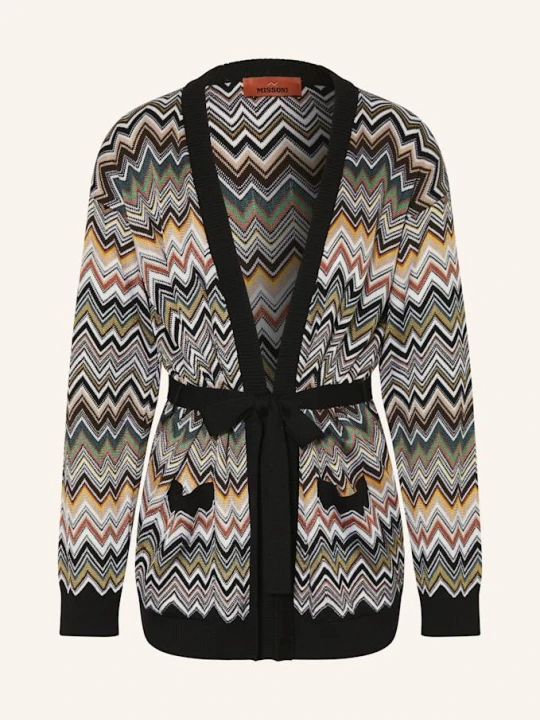 Zdjęcie produktu Missoni Dzianinowe Wdzianko schwarz czarny