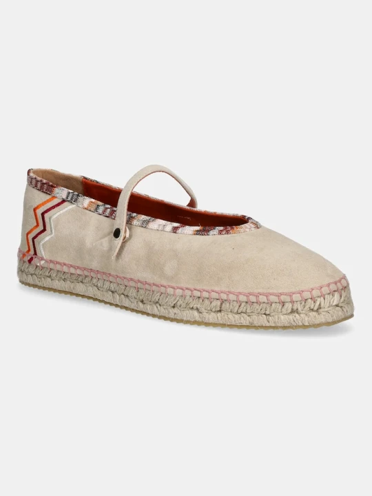 Zdjęcie produktu Missoni espadryle zamszowe Lola beżowy