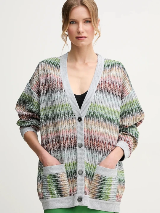 Zdjęcie produktu Missoni kardigan zielony