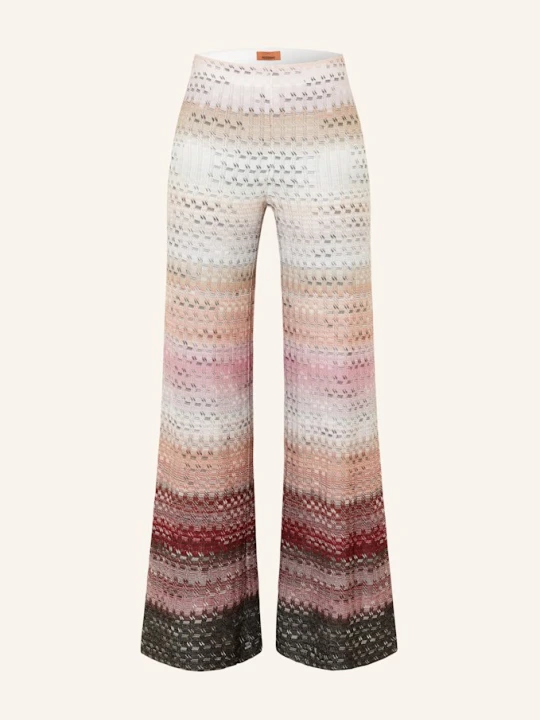 Zdjęcie produktu Missoni Spodnie Z Błyszczącą Przędzą rosa różowy