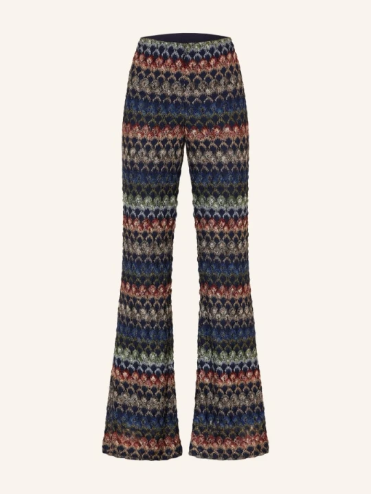 Zdjęcie produktu Missoni Spodnie Z Dzianiny Z Brokatową Przędzą blau