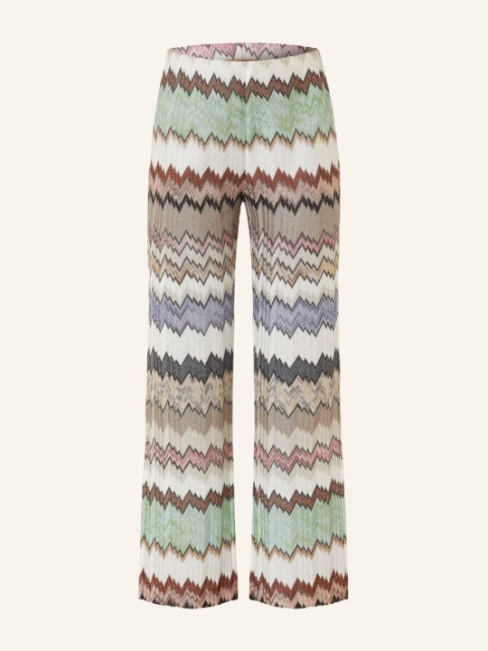 Zdjęcie produktu Missoni Spodnie Z Dzianiny Z Brokatową Przędzą schwarz czarny