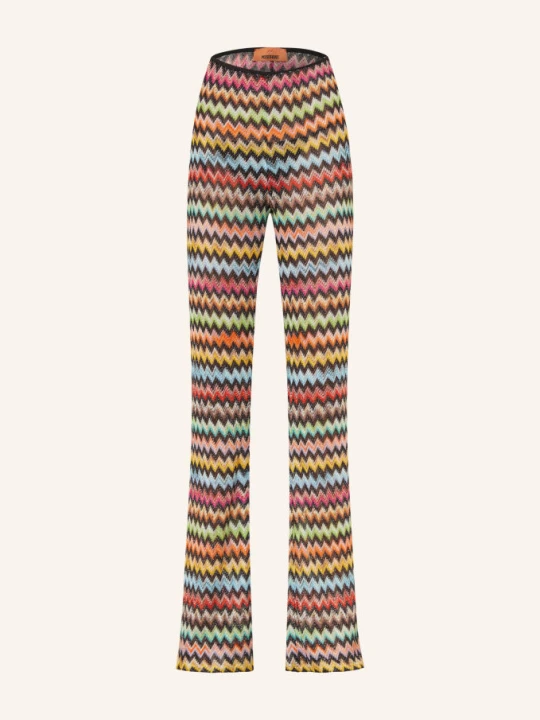 Zdjęcie produktu Missoni Spodnie Z Dzianiny Z Brokatową Przędzą schwarz