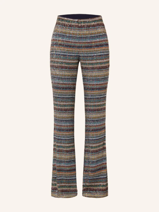 Zdjęcie produktu Missoni Spodnie Z Dzianiny Z Cekinami I Błyszczącą Przędzą grau szary