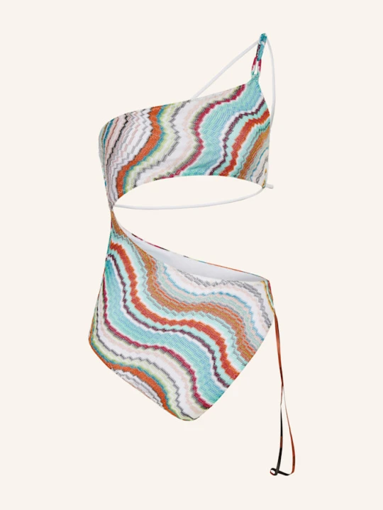 Zdjęcie produktu Missoni Strój Kąpielowy Na Jedno Ramię Z Błyszczącą Przędzą braun