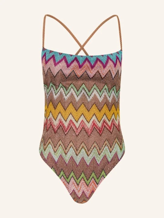 Zdjęcie produktu Missoni Strój Kąpielowy Z Brokatową Przędzą braun brązowy