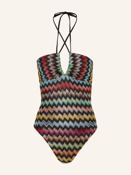 Zdjęcie produktu Missoni Strój Kąpielowy Z Wiązaniem Na Szyi schwarz czarny