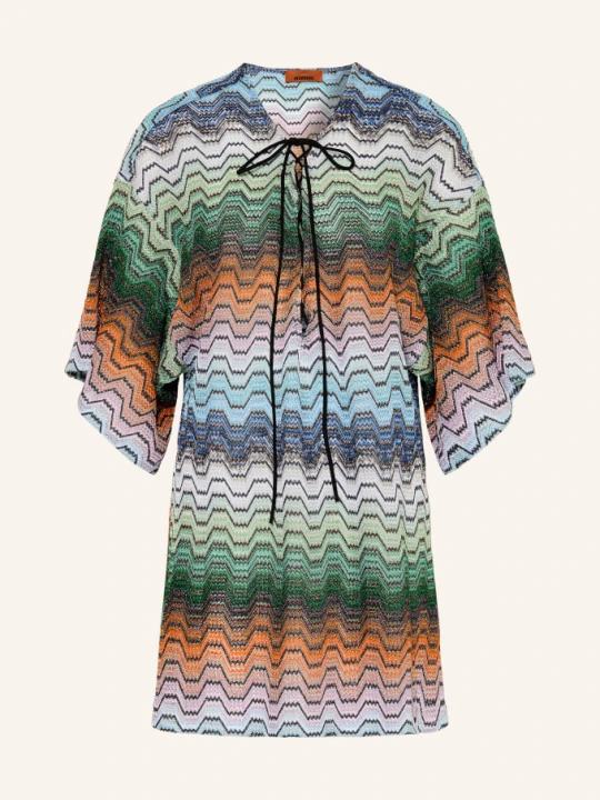 Zdjęcie produktu Missoni Sukienka Plażowa Z Brokatową Przędzą gruen beżowy