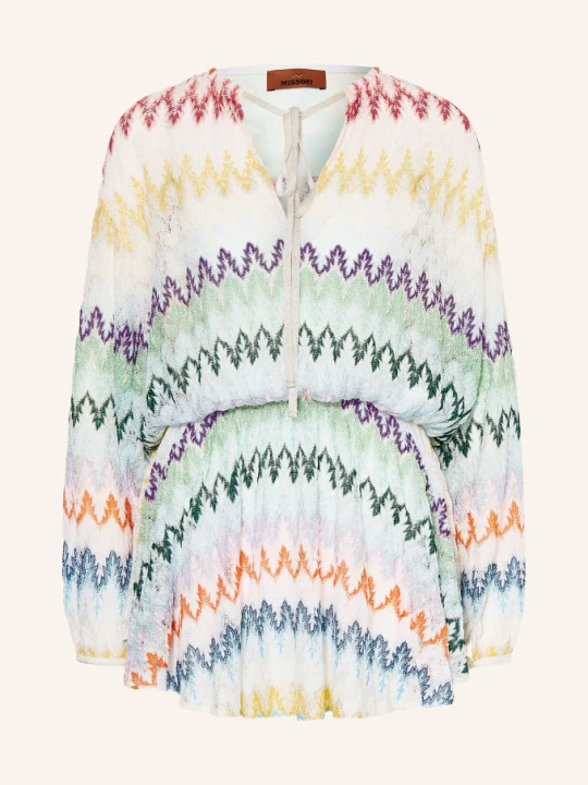 Zdjęcie produktu Missoni Sukienka Plażowa Z Brokatową Przędzą weiss biały