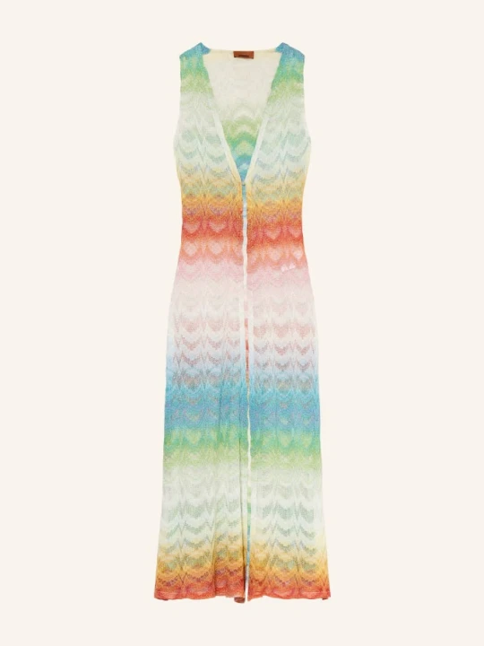 Zdjęcie produktu Missoni Sukienka Z Dzianiny Z Brokatową Przędzą blau beżowy