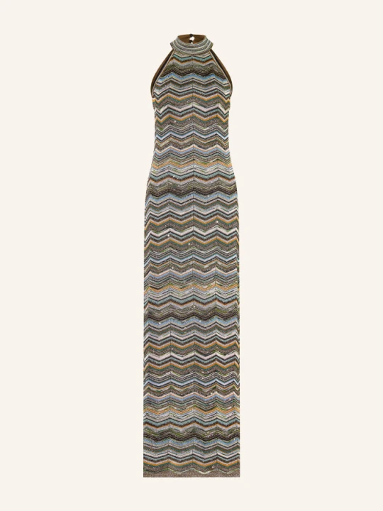 Zdjęcie produktu Missoni Sukienka Z Dzianiny Z Brokatową Przędzą I Cekinami braun brązowy