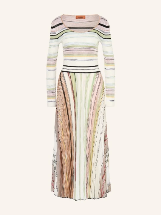 Zdjęcie produktu Missoni Sukienka Z Dzianiny Z Plisami gruen