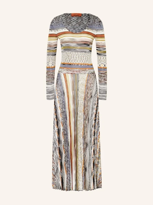 Zdjęcie produktu Missoni Sukienka Z Plisami braun brązowy