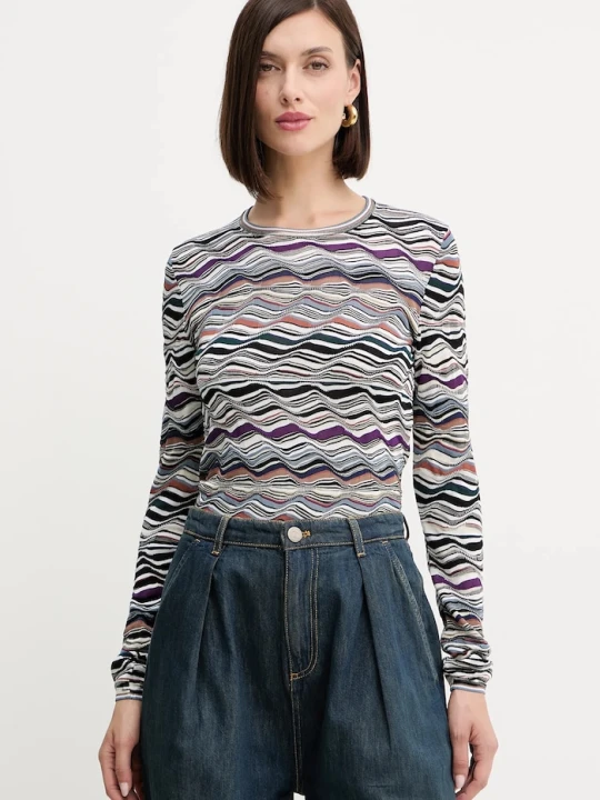 Zdjęcie produktu Missoni sweter z wełną biały