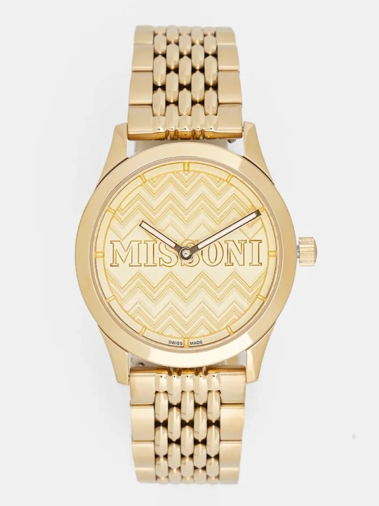 Zdjęcie produktu Missoni zegarek złoty