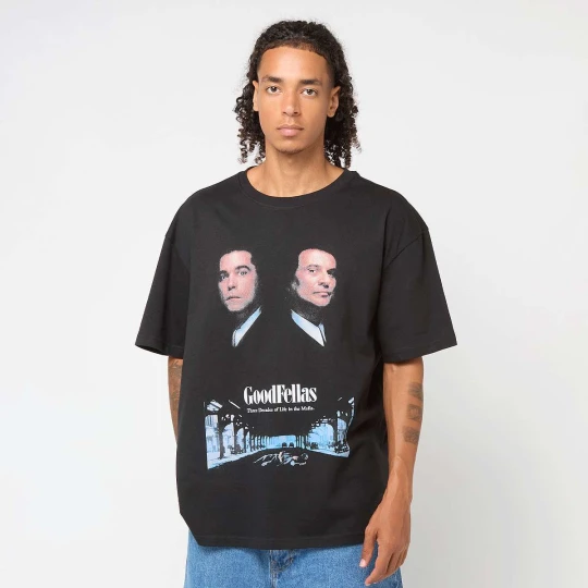 Zdjęcie produktu Goodfellas Poster Lightweight Oversize Tee Mister Tee czarny