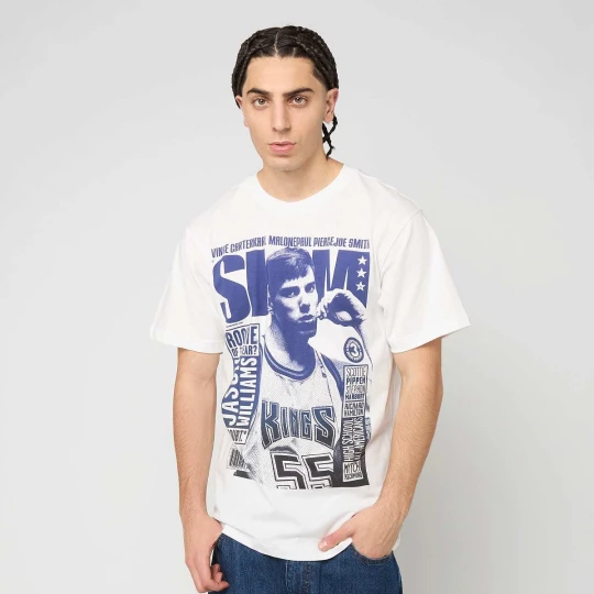 Zdjęcie produktu Gardient Slam Tee Sacramento Kings Mitchell & Ness biały