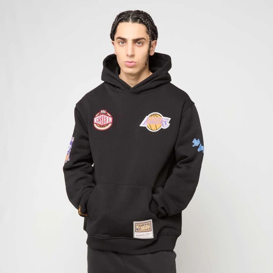 Zdjęcie produktu NBA Black Out Collection Hoodie Los Angeles Lakers Mitchell & Ness