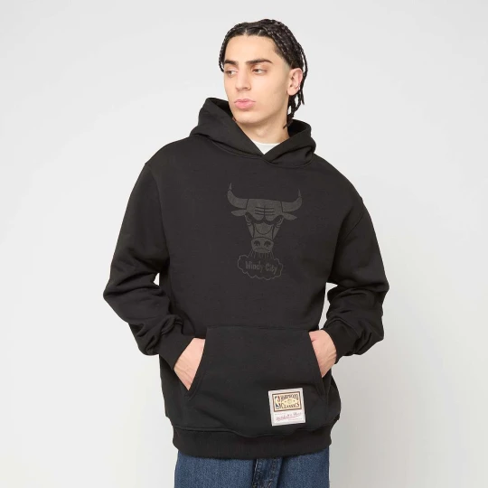Zdjęcie produktu Tonal Logo Hoodie Chicago Bulls Mitchell & Ness czarny