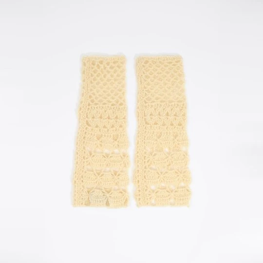 Zdjęcie produktu Mitenki moher jasnożółte BIMBA Y LOLA LIGHT YELLOW